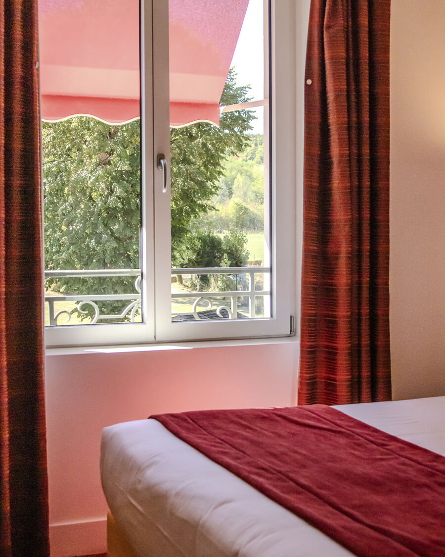 Chambre Double avec balcon du Manoir de Sauvegrain