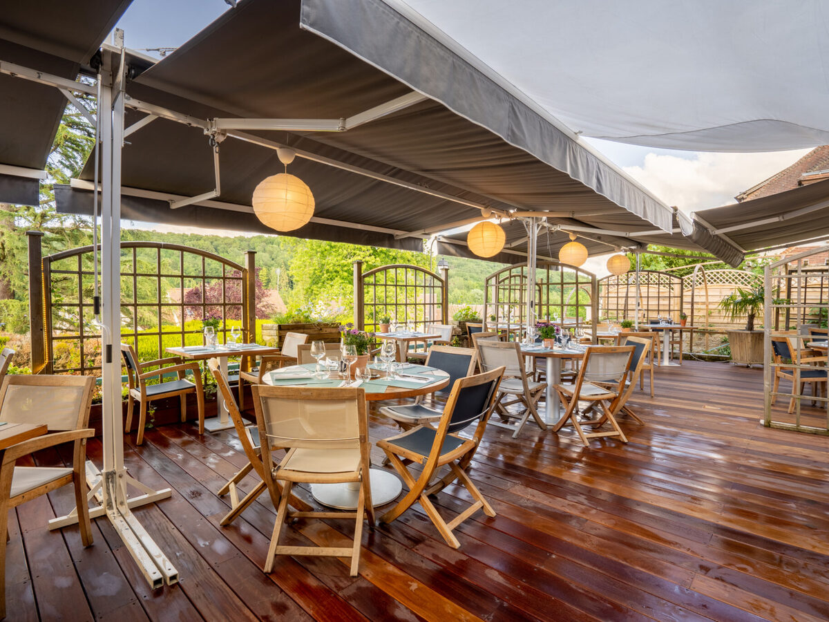 Terrasse du restaurant La Terrasse de Sauvegrain